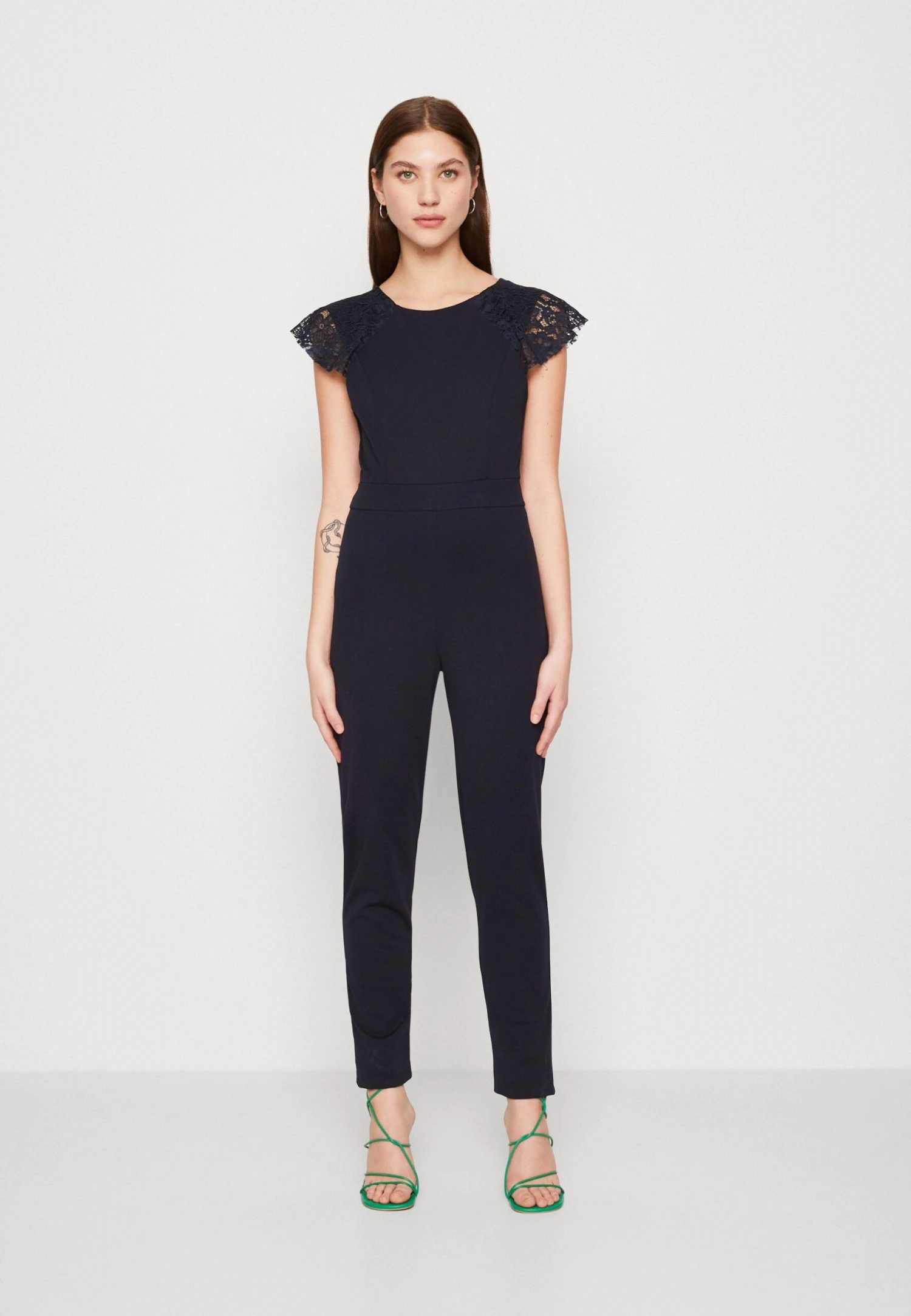 Wal G Sarah Lace - Jumpsuit - Navy Blue