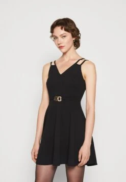 Wal G Wendy Buckle Skater - Jersey Dress