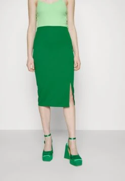 Wal G Lajo Midi Skirt - Pencil Skirt - Leaf Green