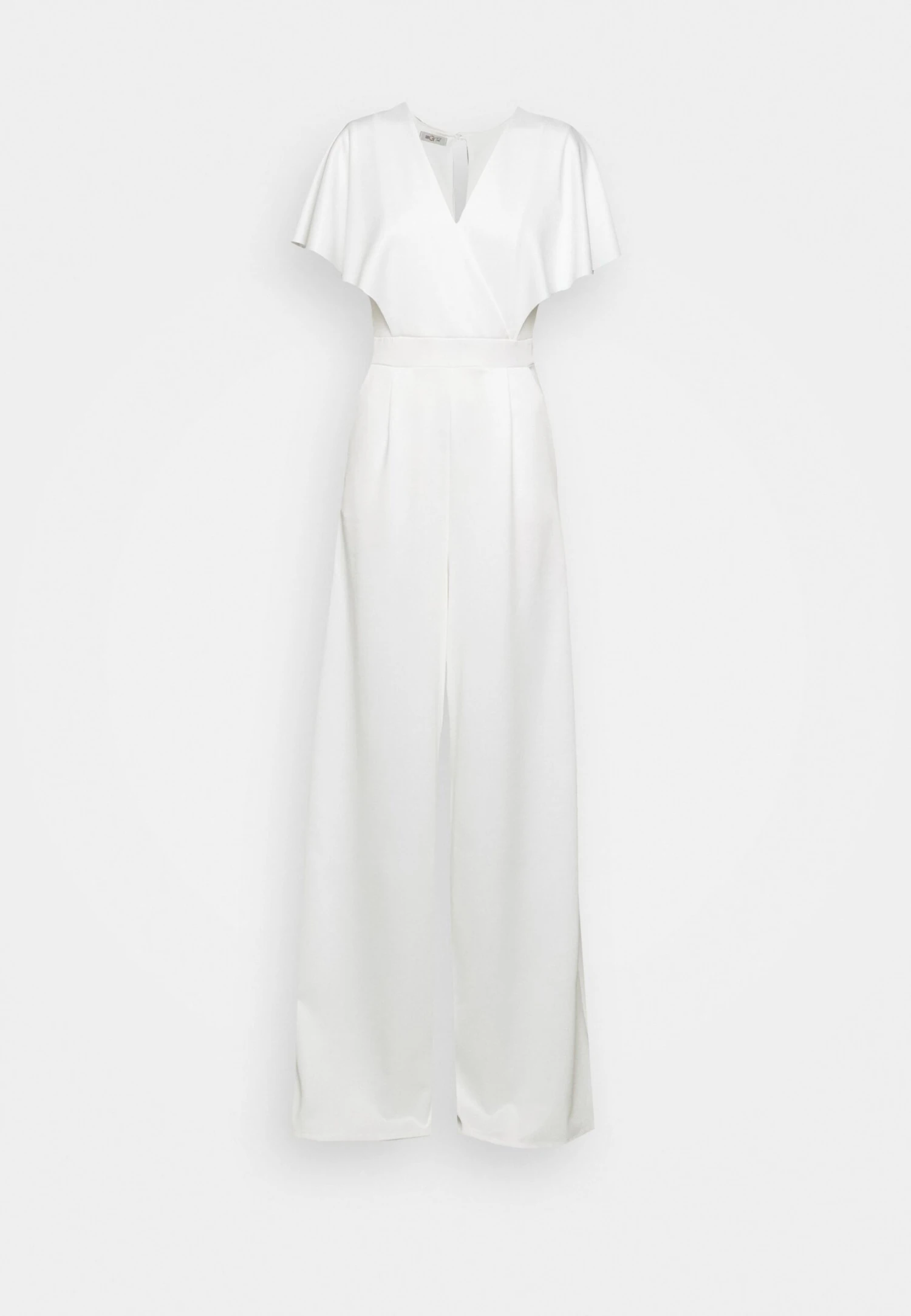 Wedding Betty V Neck Wrap - Jumpsuit - White - Image 6