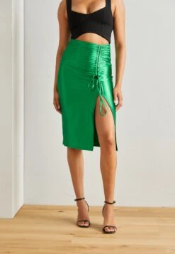 Wal G Rouched Skirt - Pencil Skirt
