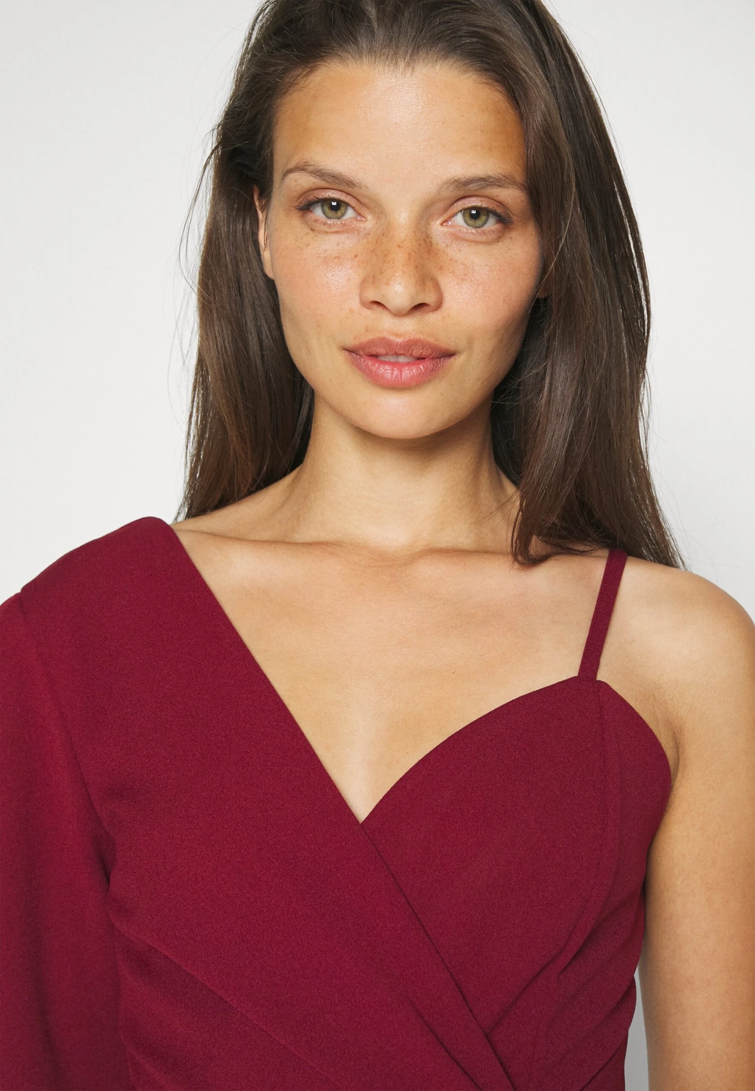 Ciaramin One Sleeve - Jumpsuit - Berry Wine - Image 5