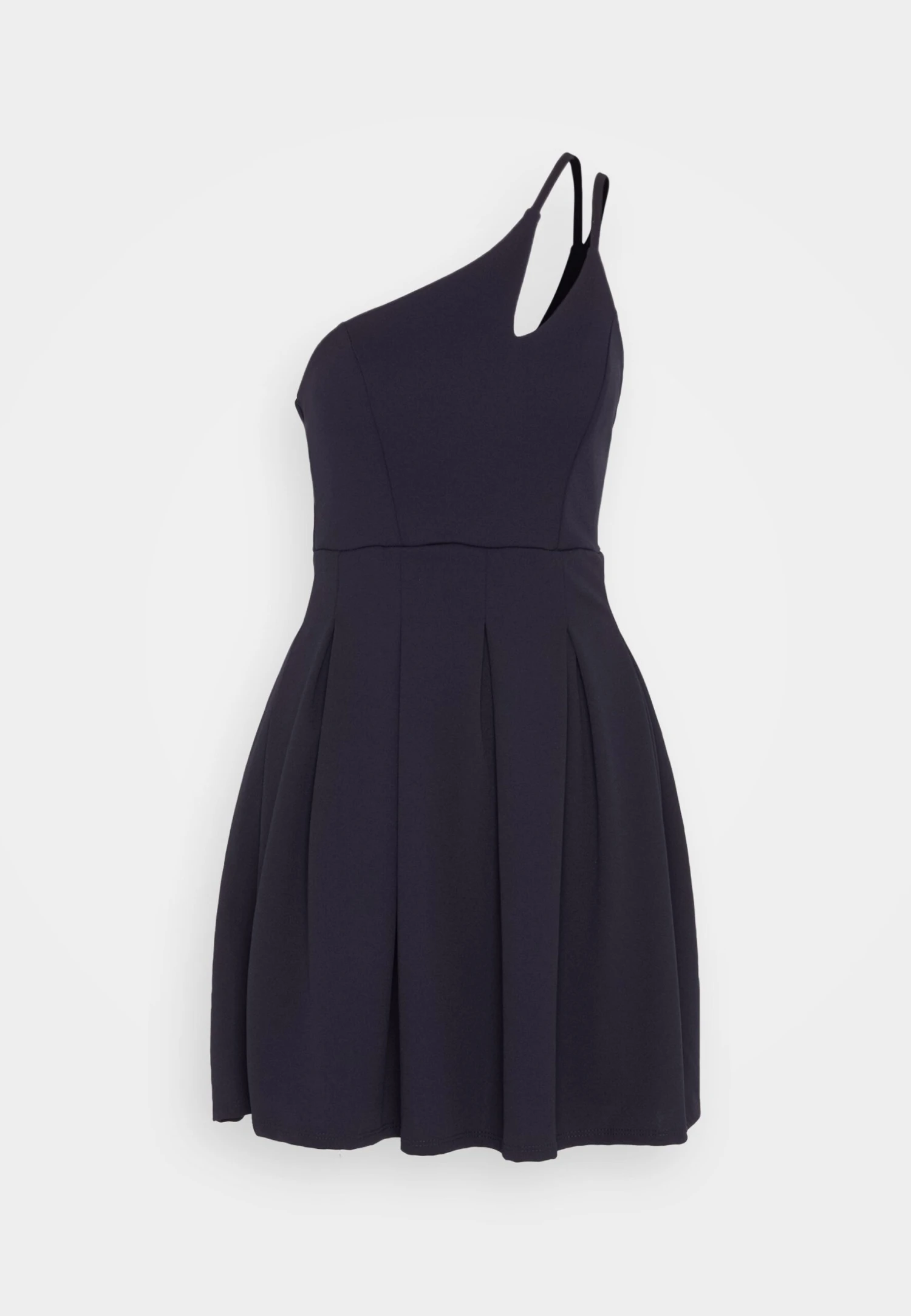 Wal G Reily Strap Skater - Jersey Dress - Navy Blue - Image 5
