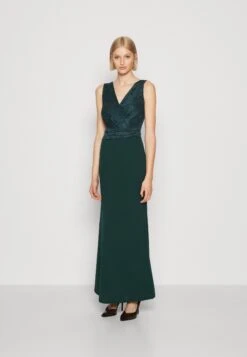 Wal G Bonnie Dress - Jersey Dress - Forest Green