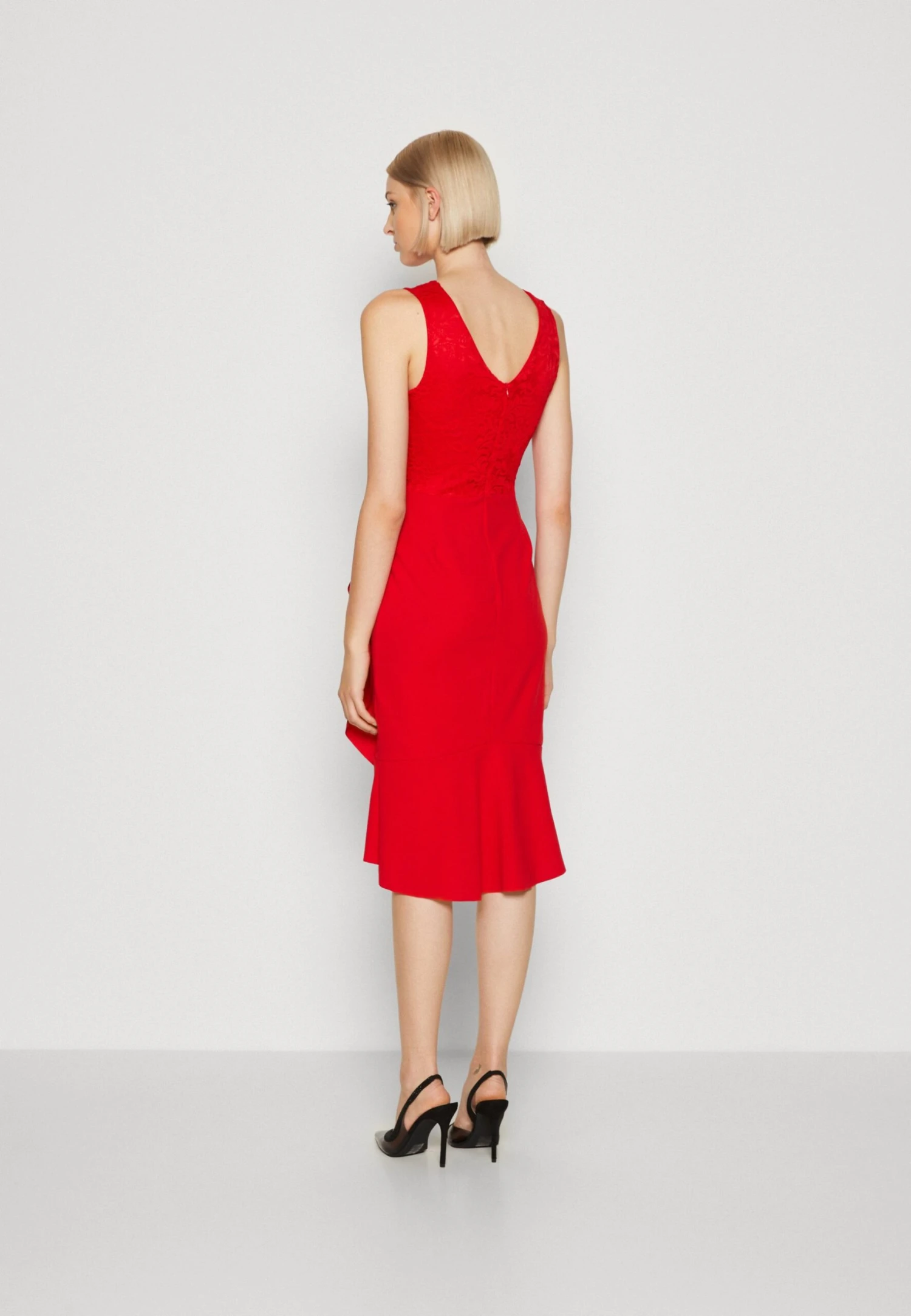 Wal G Sally Wrap Midi Dress - Cocktail Dress / Party Dress - Image 3