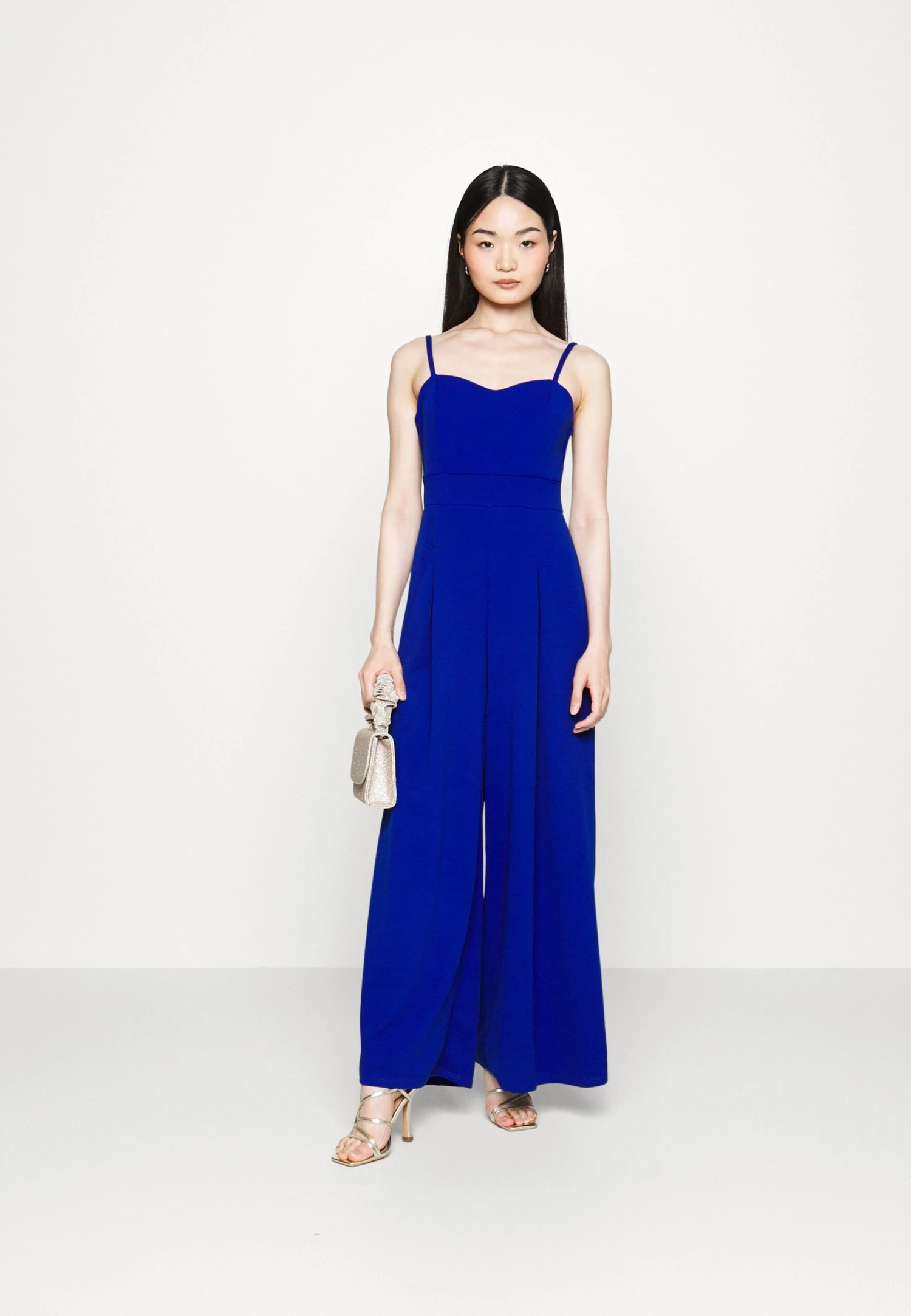 Havana Sweetheart Neck - Jumpsuit - Electric Blue - Image 2
