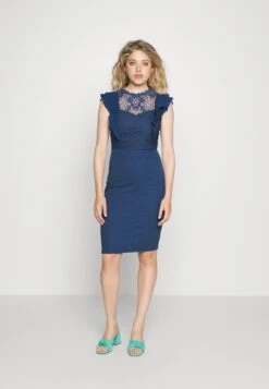 Wal G Tammy Midi Dress - Shift Dress - Electric Blue