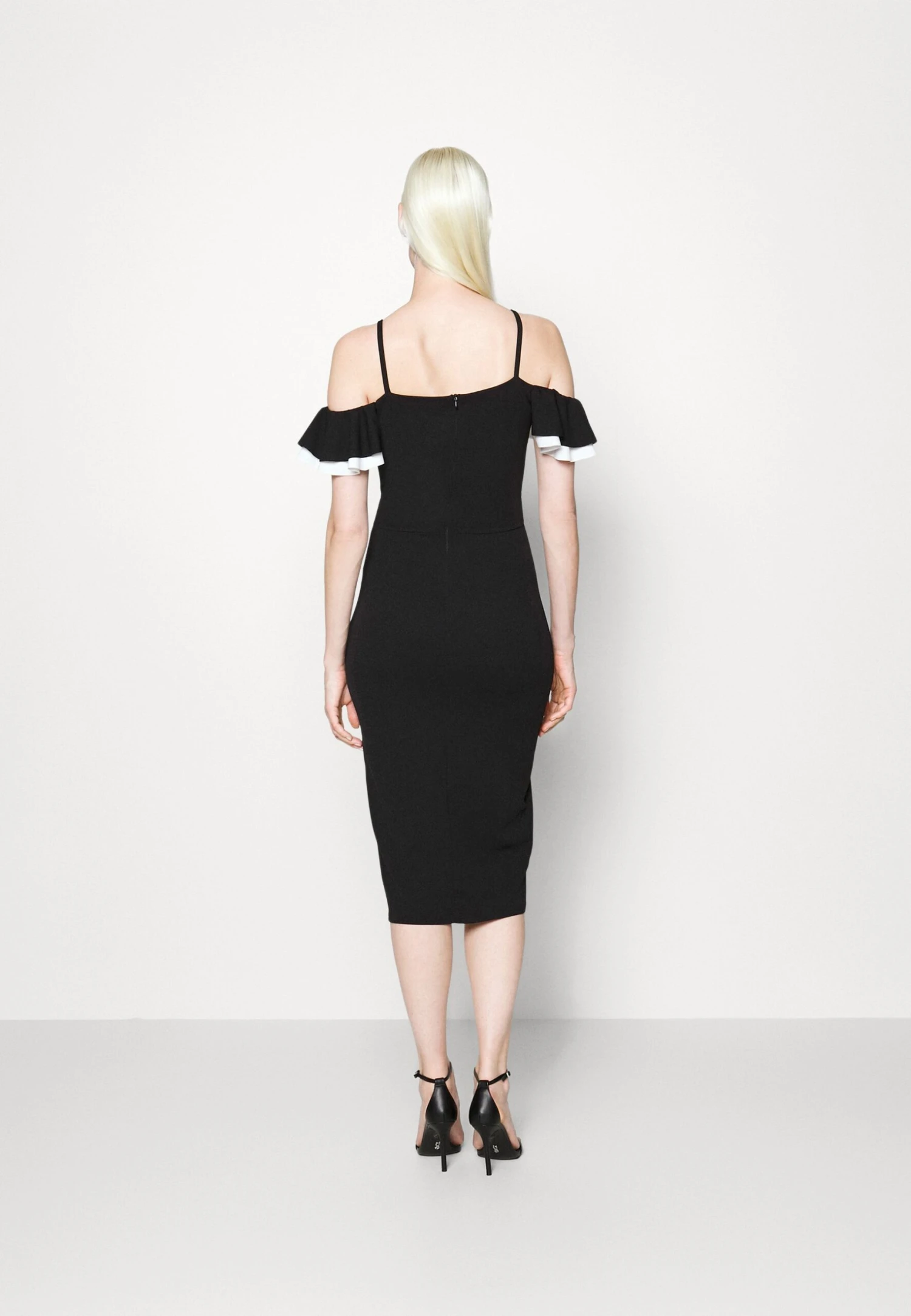 Simah Frill Midi Dress - Day Dress - Image 3