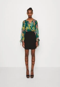 Wal G Cruise Collection Tropical Contrast Mini Dress - Day Dress - Multicoloured