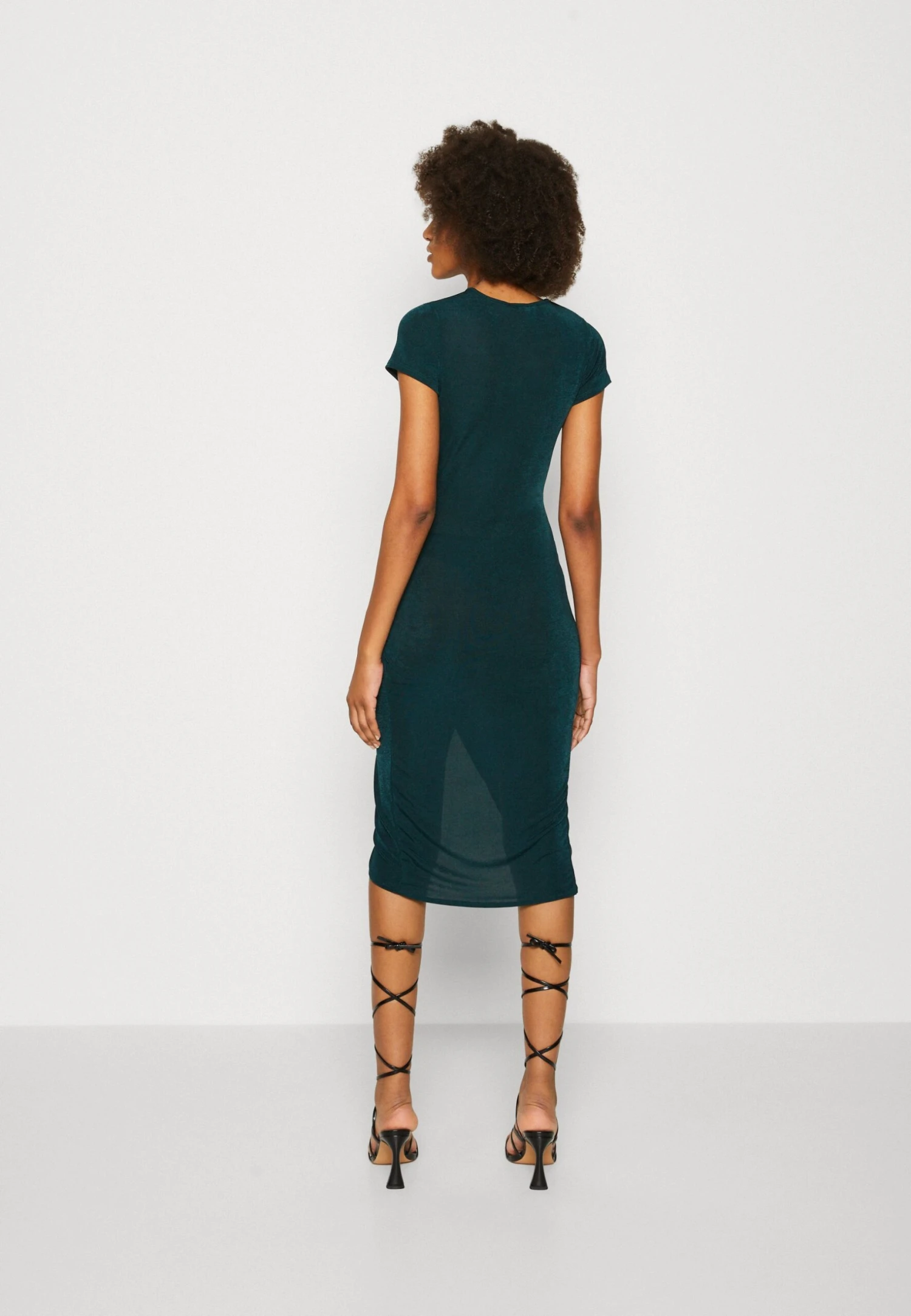 Wal G Wrap Midi Dress - Jumper Dress - Image 3