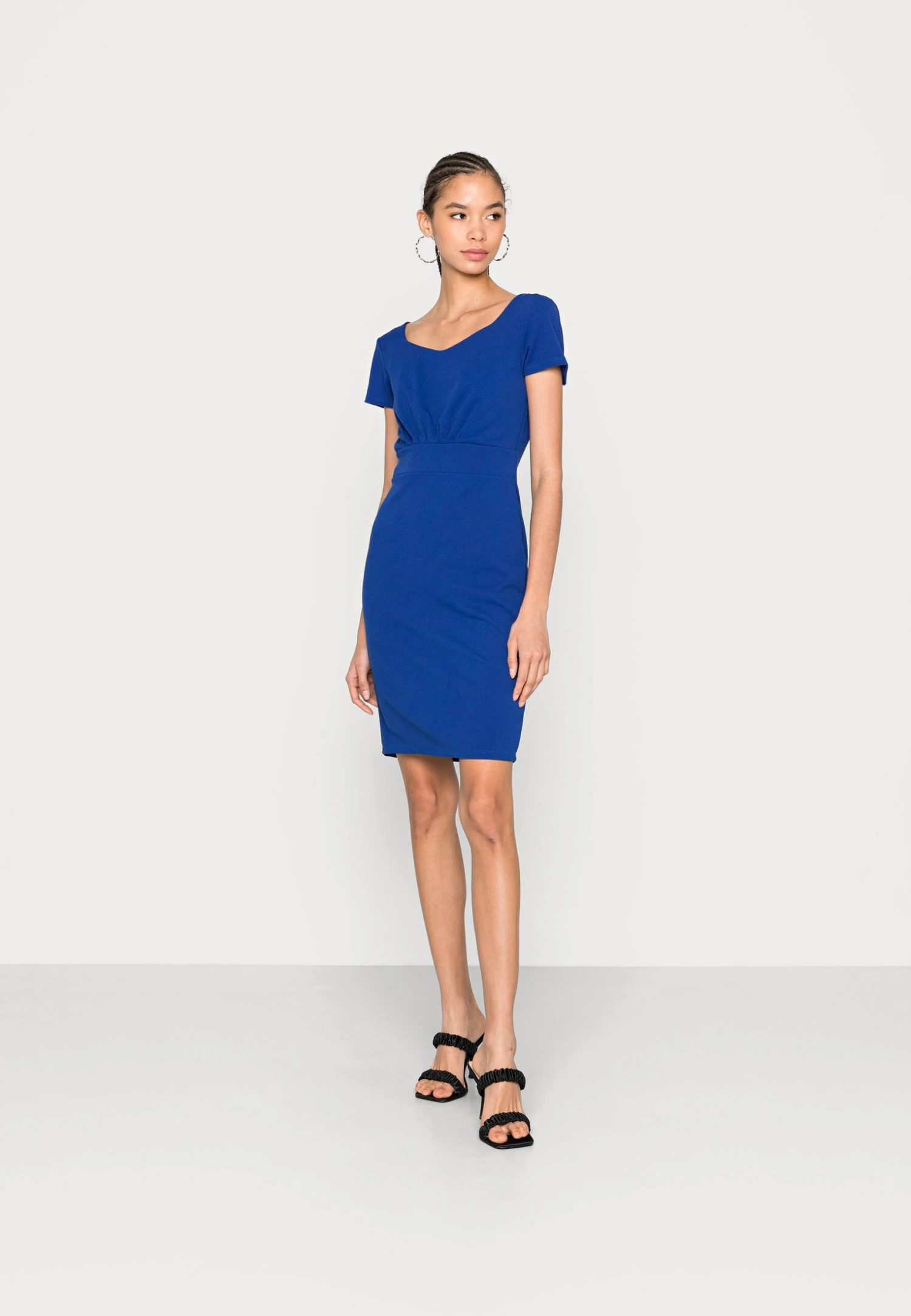 Wal G Gary Bodycon Dress - Jersey Dress - Electric Blue