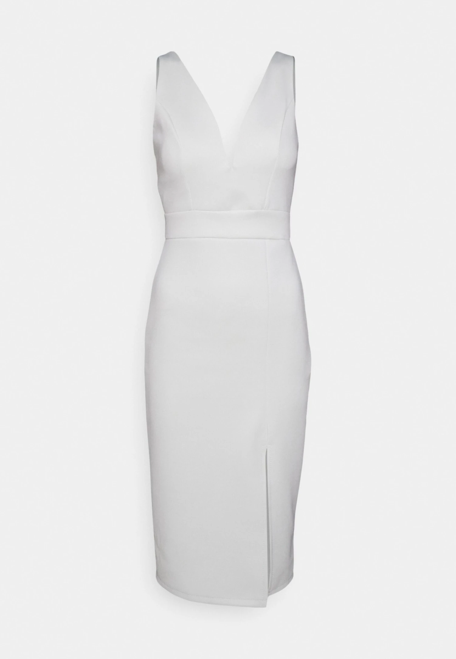 Wal G Wedding Alma V Neck Midi - Cocktail Dress / Party Dress - Sage Green - Image 4