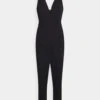 Sleeveless Plunge - Jumpsuit