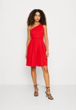 Wal G Toni Skater - Jersey Dress - Red