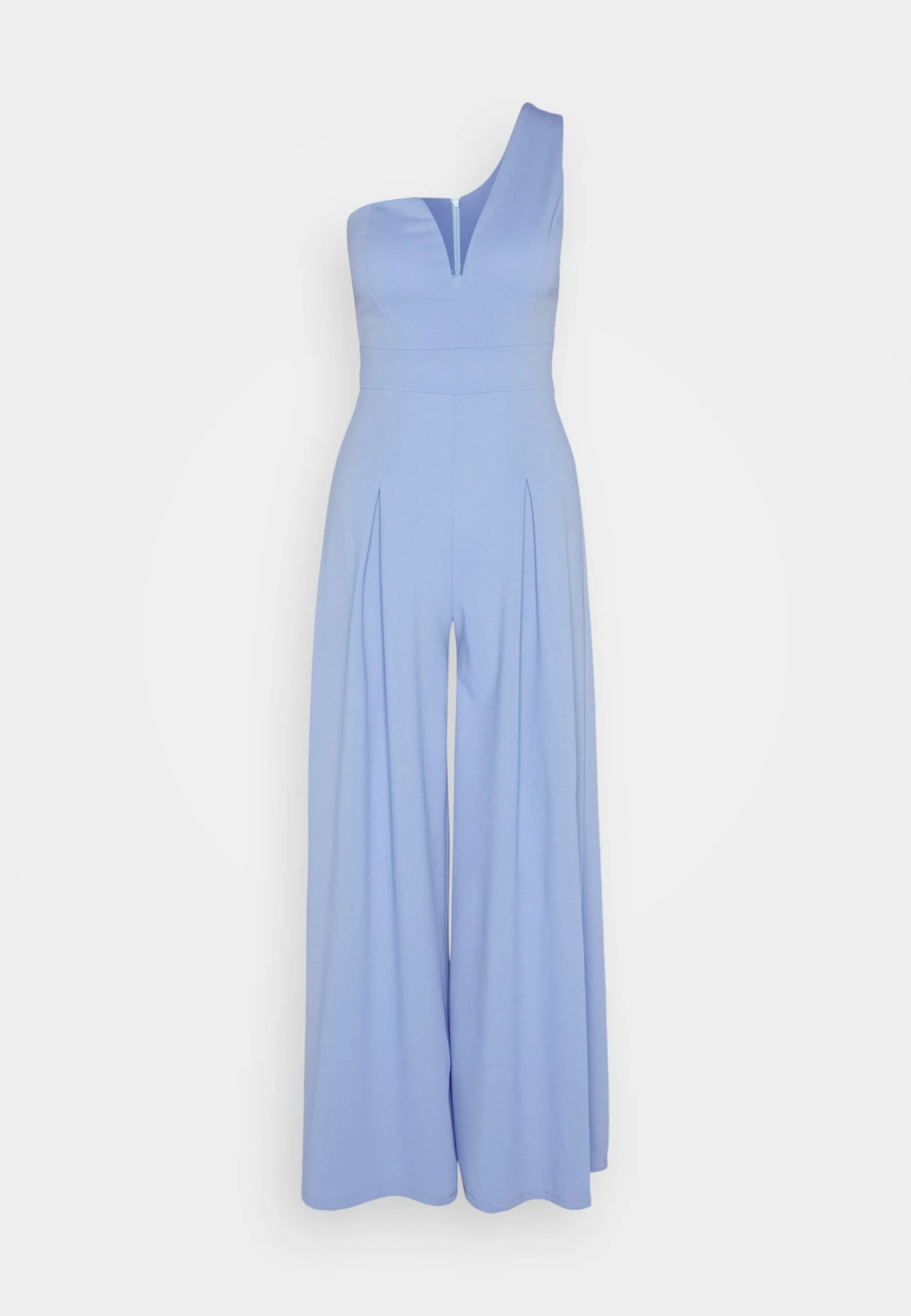 Wal G Gigi Wide Leg Pleat - Jumpsuit - Powder Blue - Image 5