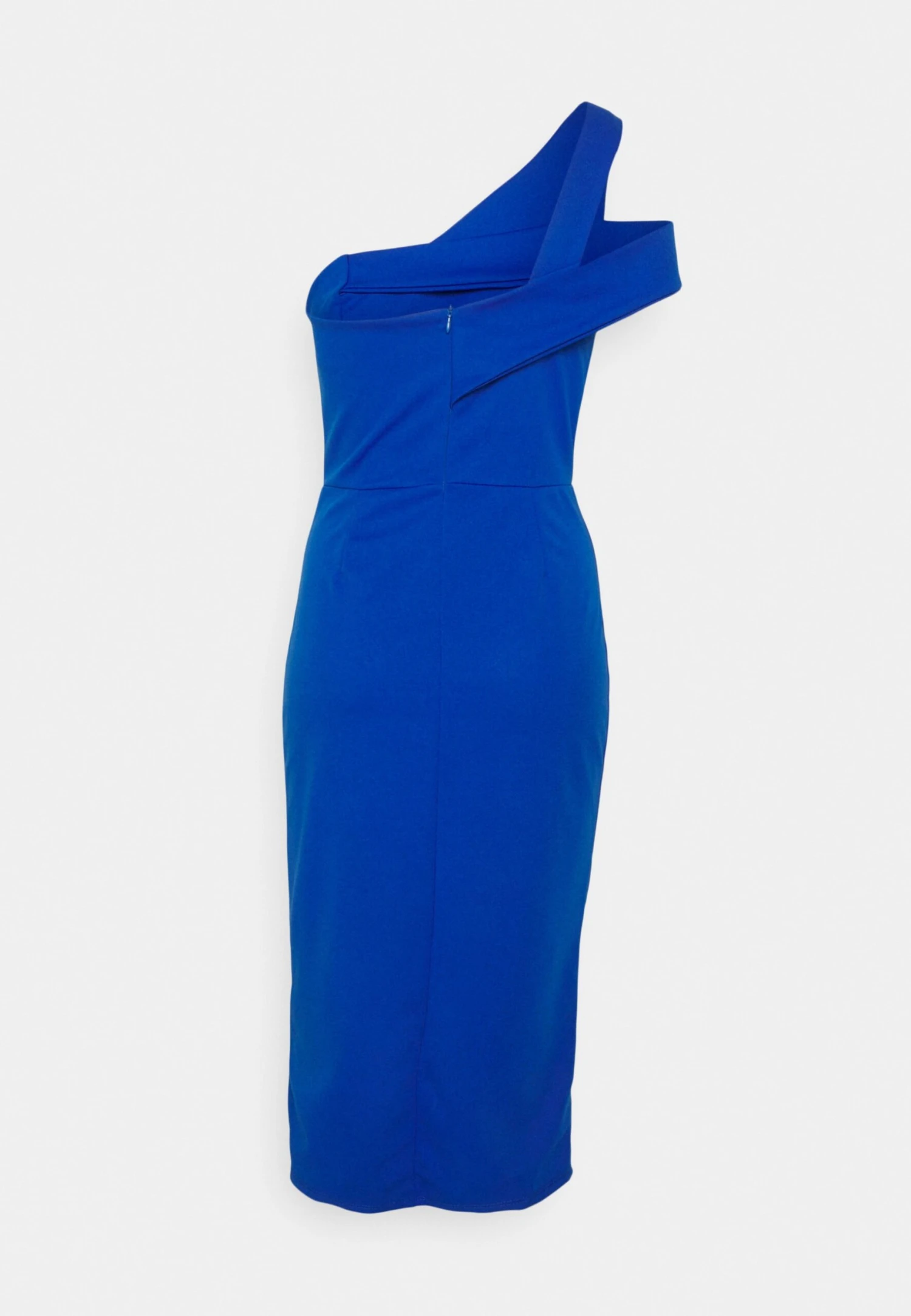 Wal G Genny Cut Out Midi - Jersey Dress - Electric Blue - Image 2