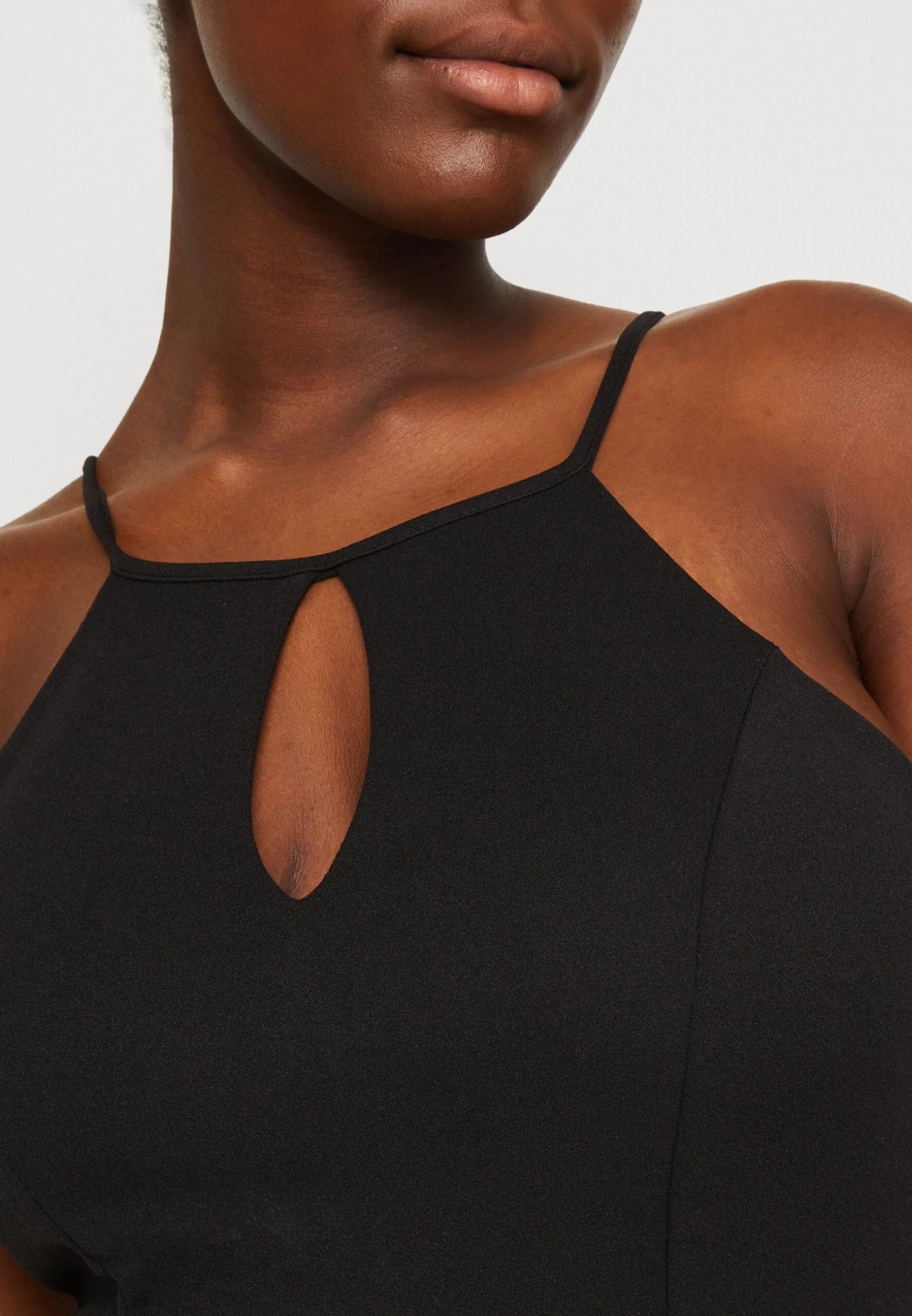 Wal G Harriet Halter Midi Dress - Jersey Dress - Black - Image 6