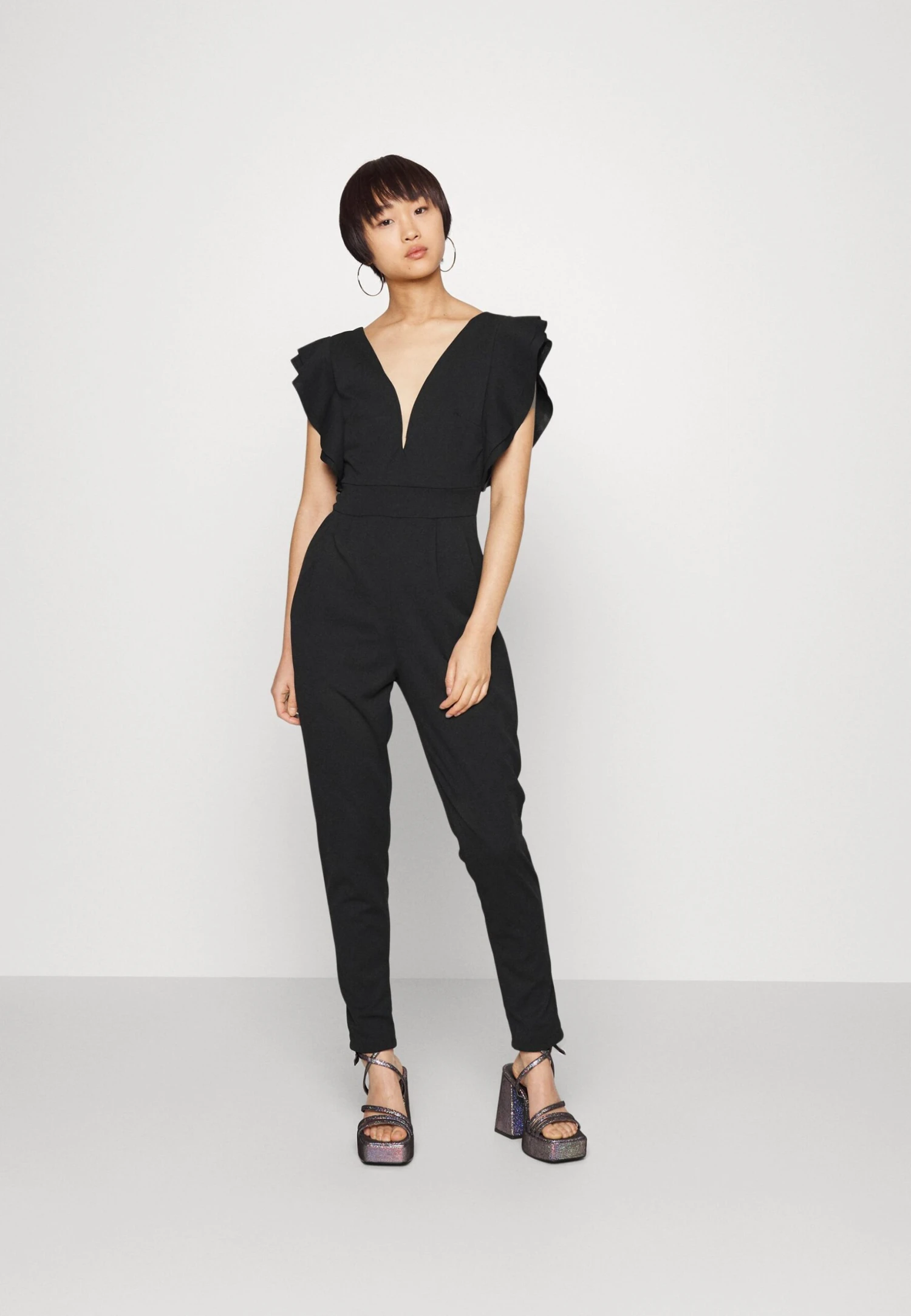 Josh Ruffle Jumpsuit - Jumpsuit