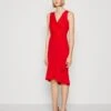 Wal G Sally Wrap Midi Dress - Cocktail Dress / Party Dress