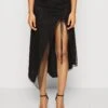 Wal G Roro Midi Skirt - Pencil Skirt - Black
