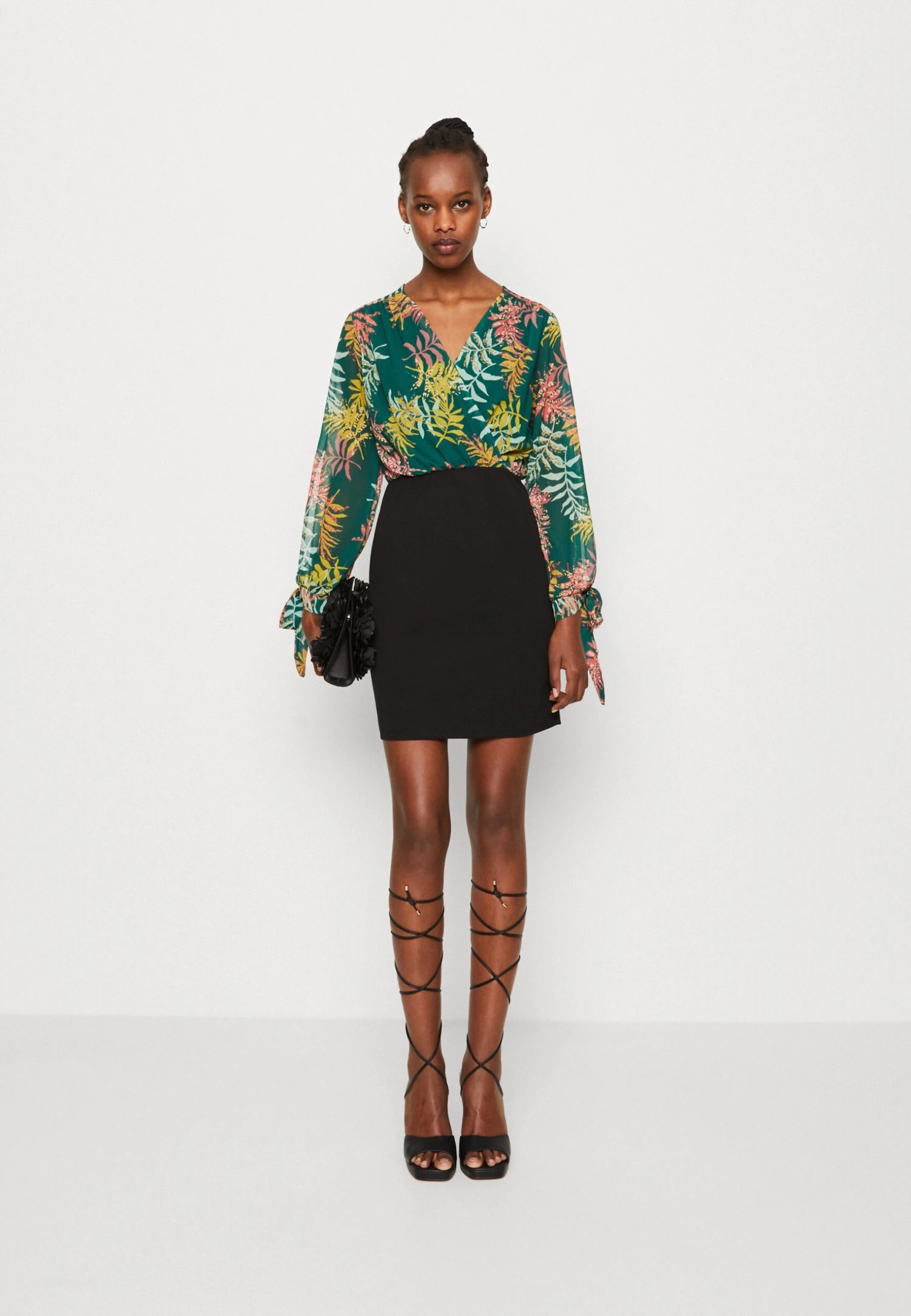 Wal G Cruise Collection Tropical Contrast Mini Dress - Day Dress - Multicoloured - Image 2