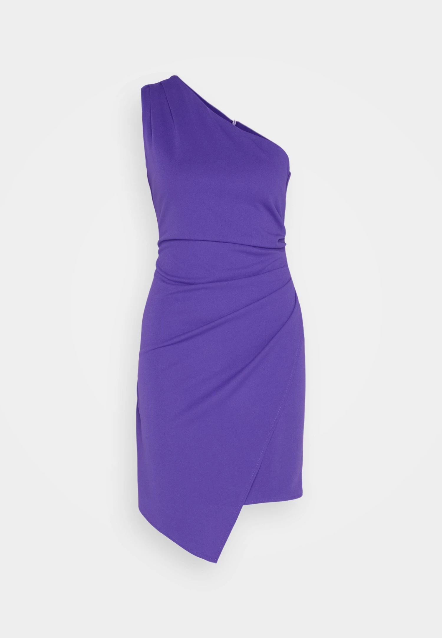 Wal G Liza One Shoulder Midi - Jersey Dress - Purple - Image 5