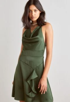 Wal G Aja Ruffle Mini - Day Dress - Medow