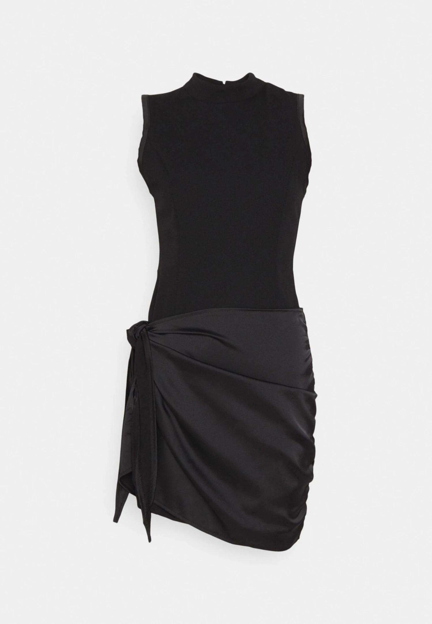Wal G Holiday Alex Wrap Skirt Mini - Cocktail Dress / Party Dress - Black - Image 4