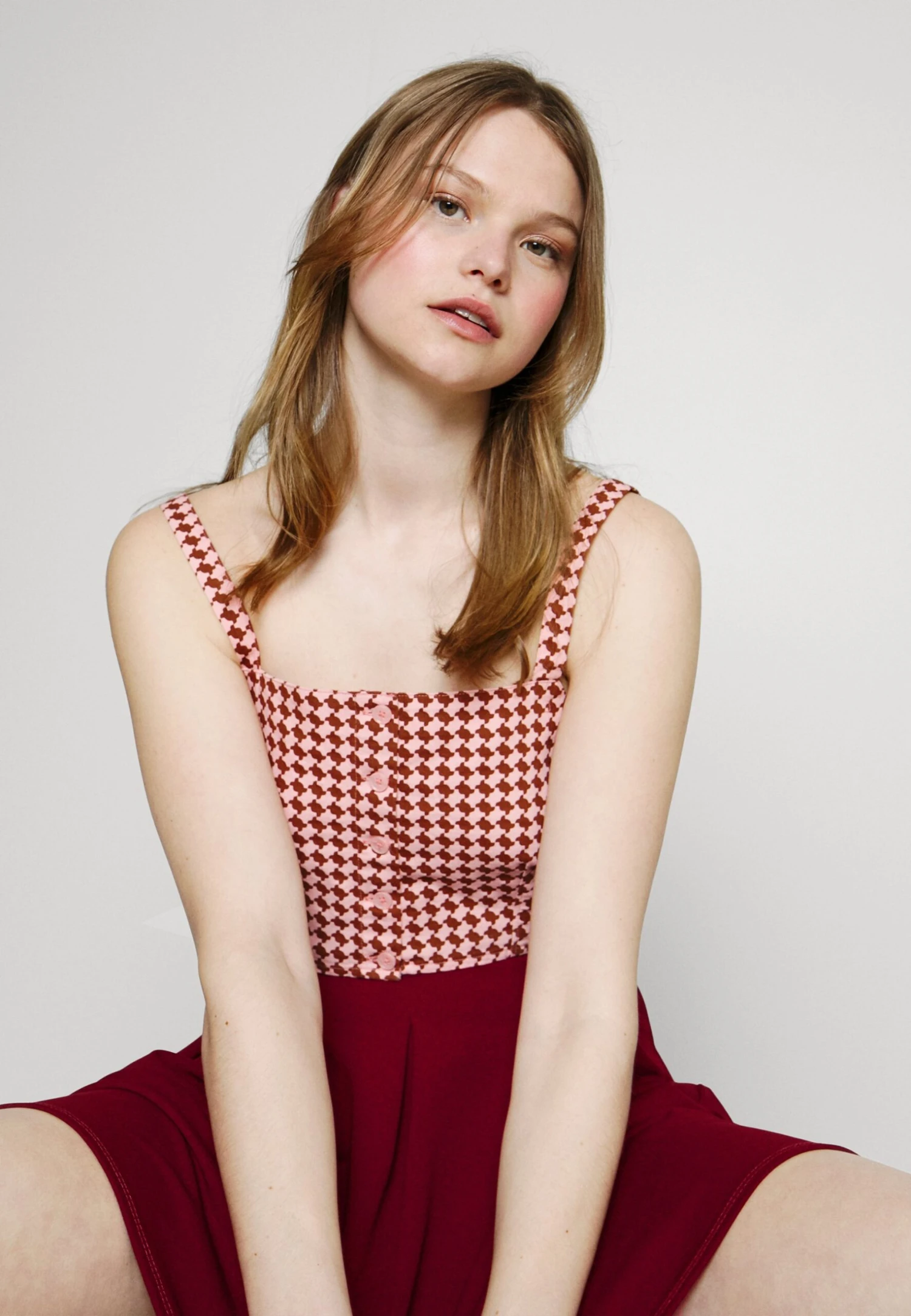 Wal G Zara Pleated Skater Skirt - Mini Skirt - Image 4