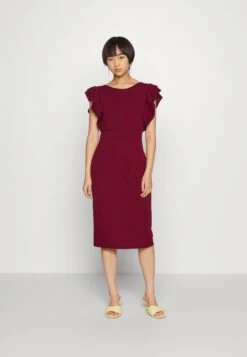 Diana- Cocktail Dress / Party Dress - Berry Wine